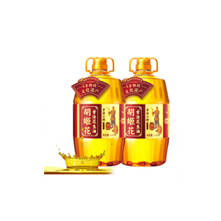 Orchid Flower Ancient Small Pressed Peanut Oil 5.436L*2 Pressed Edible Oil Bottled Household 10 Kg Upgraded Grain And Oil