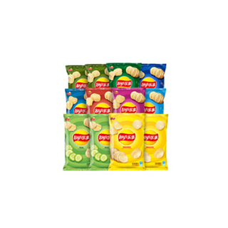 Lay's Original Cut Potato Chips Casual Snacks 40g*16 Snack Gift Pack Casual Snacks Snacks must be stocked in the office